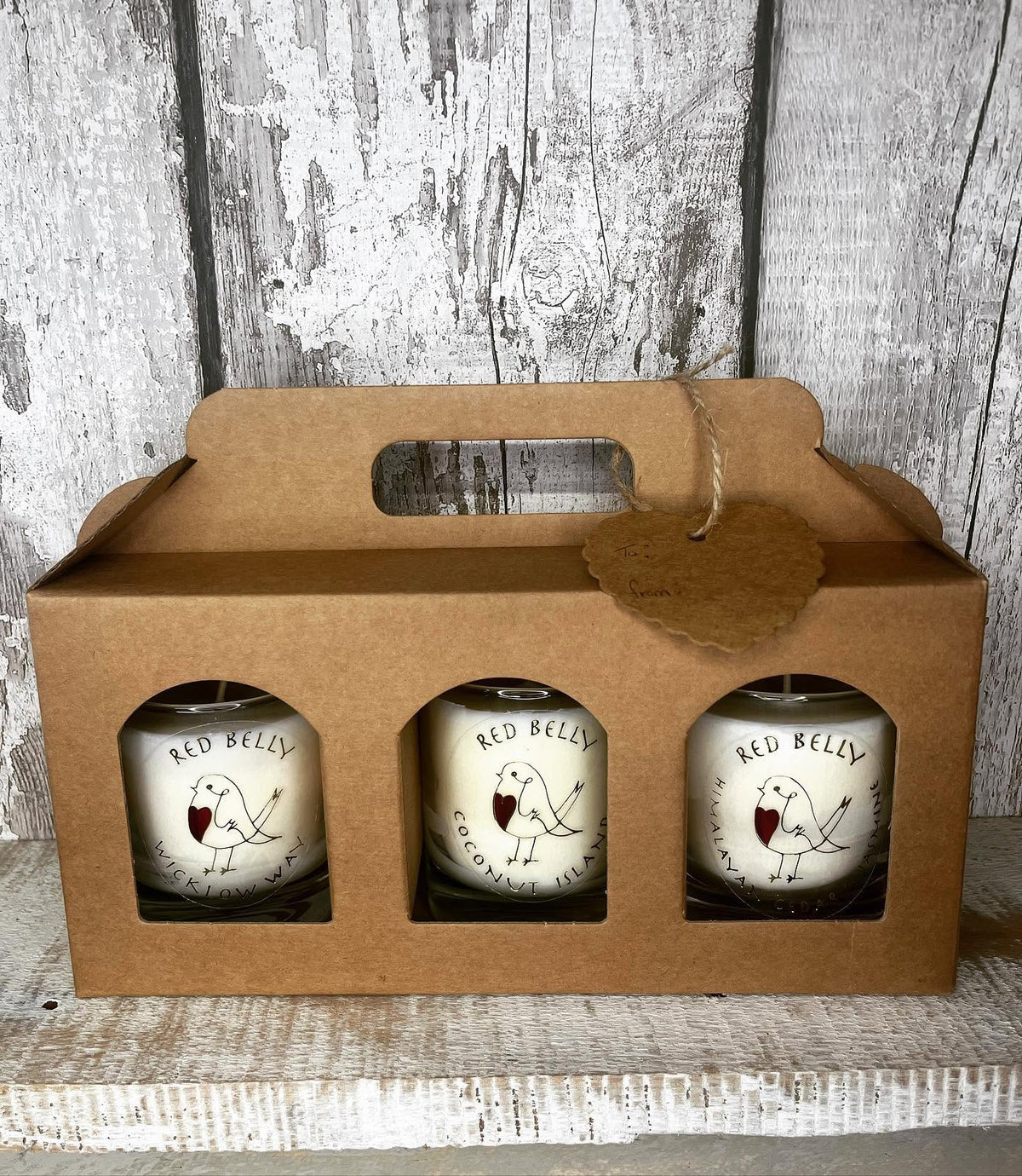 Triple Candle Gift Box